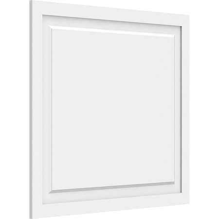 Ekena Millwork Harrison Raised Panel Decorative Wall Panel, 36"W x 32"H x 5/8"P WALP36X32X062HAR